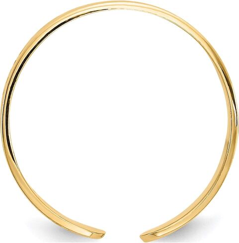 14K Yellow Gold Greek Key Toe Ring - Jewelry By Sweet Pea in Saudi Arabia