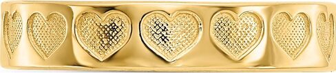 14K Yellow Gold Heart Toe Ring - Jewelry By Sweet Pea in Saudi Arabia