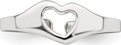 Sterling Silver Heart Toe Ring - Jewelry By Sweet Pea in Kuwait