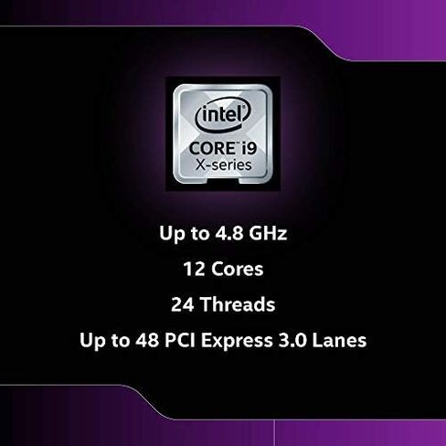 Intel Core i9-10920X Desktop Processor 12 Cores up to 4.8GHz Unlocked LGA2066 X299 Series 165W in Saudi Arabia
