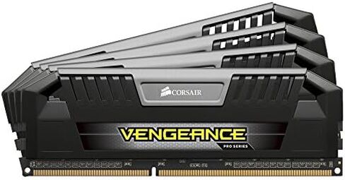 Corsair CMY32GX3M4A1600C9 Vengeance Pro 32GB (4x8GB) DDR3 1600 MHz (PC3 12800) Desktop 1.5V, Black in Saudi Arabia