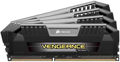 Corsair CMY32GX3M4A1600C9 Vengeance Pro 32GB (4x8GB) DDR3 1600 MHz (PC3 12800) Desktop 1.5V, Black in Saudi Arabia