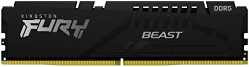 Kingston Fury Beast Black 8GB/16GB/32GB/64GB 4800MT/s DDR5 CL38 XMP 3.0 Ready Computer Memory in Saudi Arabia