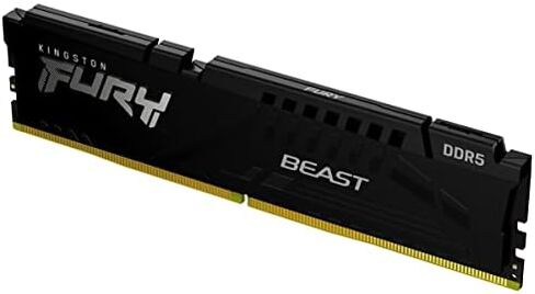 Kingston Fury Beast Black 8GB/16GB/32GB/64GB 4800MT/s DDR5 CL38 XMP 3.0 Ready Computer Memory in Saudi Arabia