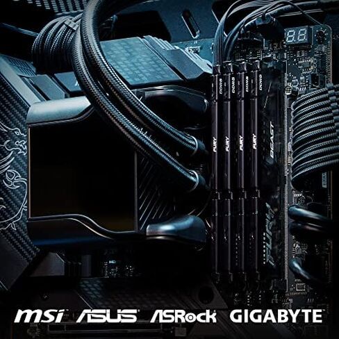 Kingston Fury Beast Black 8GB/16GB/32GB/64GB 4800MT/s DDR5 CL38 XMP 3.0 Ready Computer Memory in Saudi Arabia