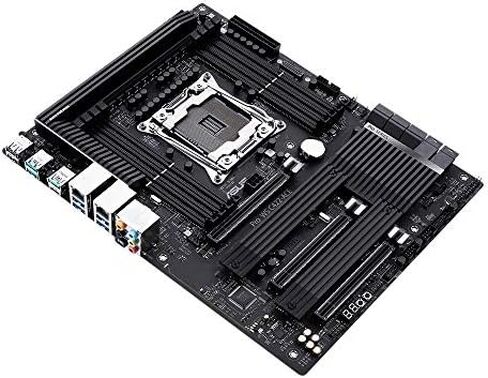 ASUS Pro WS C422-ACE, Intel Xeon W Workstation Processors, ATX Workstation Motherboard with 14 Power Stages, Triple M.2, Dual U.2, Dual Intel LAN, DDR4 ECC Memory Support, and ASUS Control Center Ex in Saudi Arabia