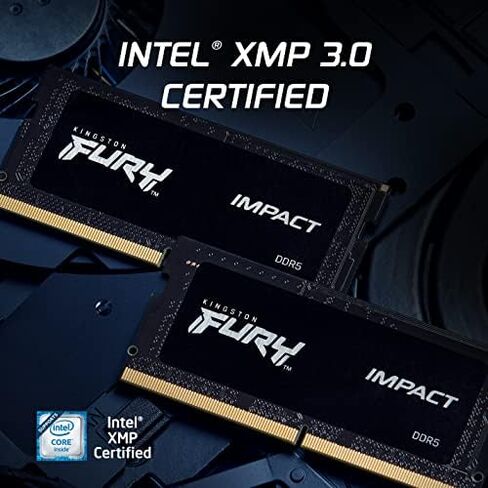كينغستون فيوري بيست بلاك DDR5 CL40 XMP 3.0 ذاكرة كمبيوتر جاهزة in Kuwait