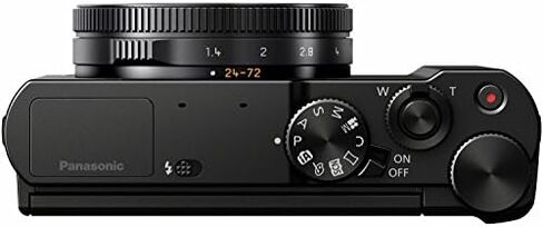 Panasonic LUMIX LX10 4K Digital Camera, 20.1 Megapixel 1-Inch Sensor, 3X LEICA DC VARIO-SUMMILUX Lens, F1.4-2.8 Aperture, POWER O.I.S. Stabilization, 3-Inch LCD, DMC-LX10K (Black) in Saudi Arabia