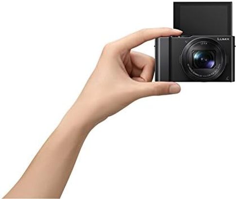 Panasonic LUMIX LX10 4K Digital Camera, 20.1 Megapixel 1-Inch Sensor, 3X LEICA DC VARIO-SUMMILUX Lens, F1.4-2.8 Aperture, POWER O.I.S. Stabilization, 3-Inch LCD, DMC-LX10K (Black) in Saudi Arabia