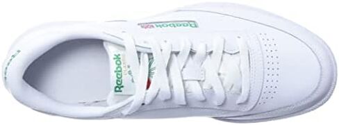 Reebok Classics Men's Club C Sneaker, White/Green, 13 in Saudi Arabia