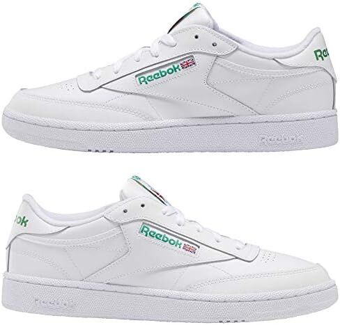 Reebok Classics Men's Club C Sneaker, White/Green, 13 in Saudi Arabia