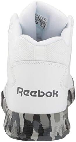 Reebok Men's BB4500 Hi 2 Sneaker, White/Cold Grey, 7.5 Wide in Kuwait