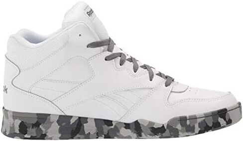 Reebok Men's BB4500 Hi 2 Sneaker, White/Cold Grey, 7.5 Wide in Kuwait