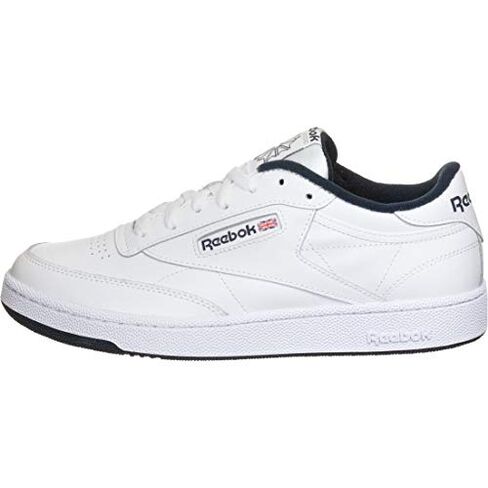 Reebok Classics Men's Club C Sneaker, White/Navy, 8 in Kuwait