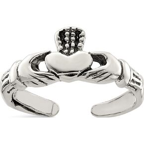 Sterling Silver Claddagh Toe Ring - Jewelry By Sweet Pea in Kuwait