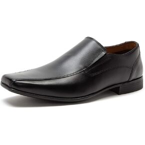 Red Tape Mens Moray Loafers Shoes Black in Saudi Arabia
