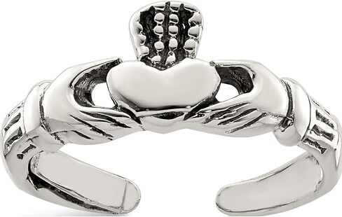 Sterling Silver Claddagh Toe Ring - Jewelry By Sweet Pea in Saudi Arabia