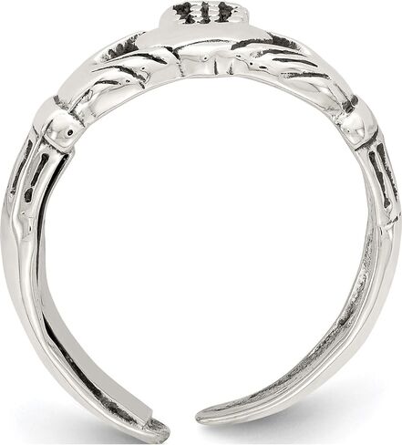 Sterling Silver Claddagh Toe Ring - Jewelry By Sweet Pea in Saudi Arabia