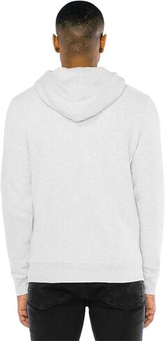 American Apparel Unisex-Adult Peppered Fleece Long Sleeve Zip Hoodie in Saudi Arabia