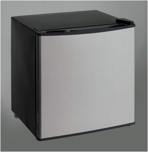 Avanti VFR14PS-IS Reversible Door Dual Function One Shelf Mini Refrigerator or Freezer with Rounded Recessed Handle, Black in Saudi Arabia
