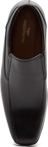 Red Tape Mens Moray Loafers Shoes Black in Saudi Arabia