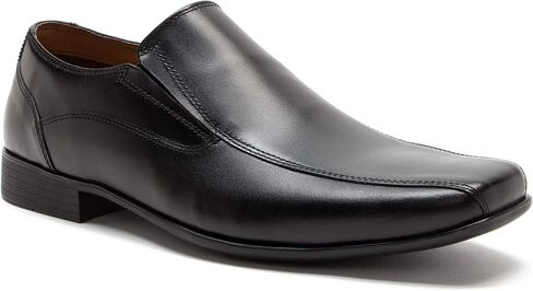 Red Tape Mens Moray Loafers Shoes Black in Saudi Arabia