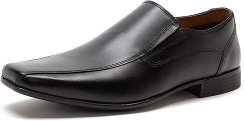 Red Tape Mens Moray Loafers Shoes Black in Saudi Arabia