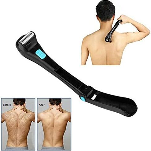 SLEE Electric Men's Back Hair Shaver Remover Body Trimmer Razor Self Groomer Shave in Saudi Arabia
