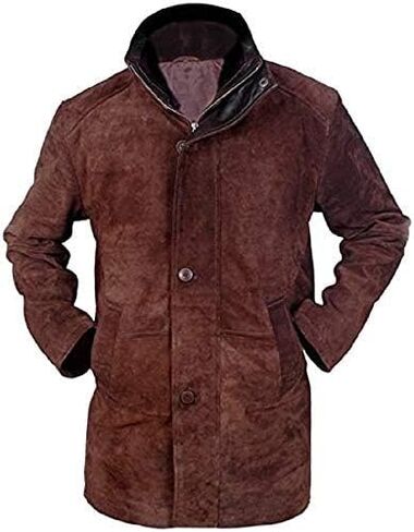 Men's Sheriff Walt Longmire Robert Taylor Genuine Leather Coat in Saudi Arabia