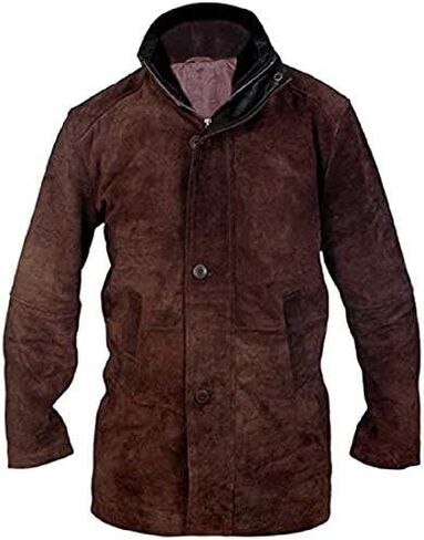 Men's Sheriff Walt Longmire Robert Taylor Genuine Leather Coat in Saudi Arabia