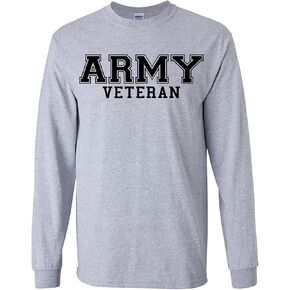zerogravitee Army Veteran Black Logo Long Sleeve T-Shirt in Saudi Arabia