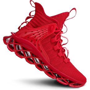 DUDHUH Running Shoes for Men Comfortable Athletic Cross Trainer Casual Walking Fashion Mens Tennis Sock Sneakers in Saudi Arabia