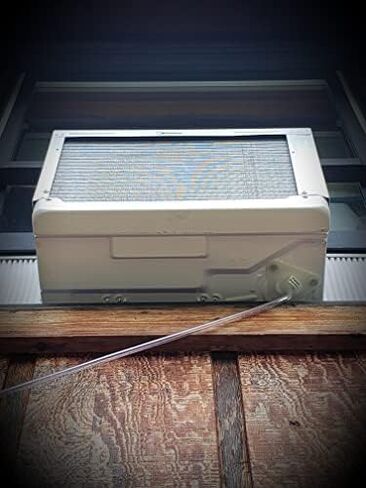 Magnetic Universal Window Air Conditioner Drain Kit AC Drip Line Condensate Hose Funnel Connector Fitting with Clear Tubing for Window AC and Mini Split Units (10ft Kit) in Saudi Arabia