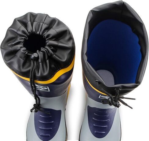 HH VOGUE Men's Rubber Rain Boots, mid-Calf Waterproof Work Boots outdoor hunting boots, Unisex Non-slip rain boots for Women in Saudi Arabia