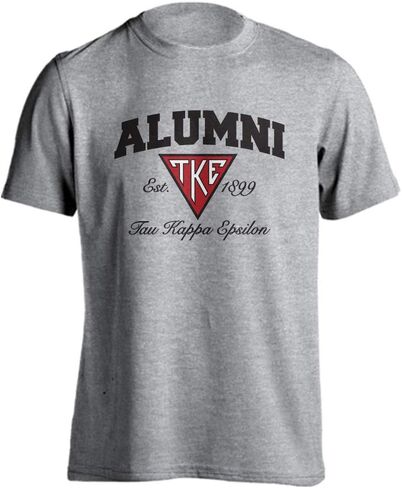 Tau Kappa Epsilon TKE Fraternity Greek Alumni Classic Arch T-Shirt in Saudi Arabia