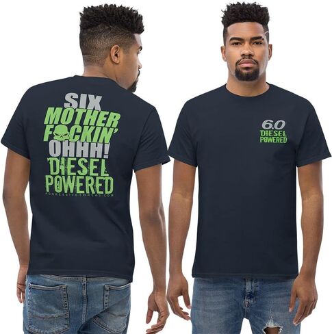 Aggressive Thread 6.0 Powerstroke Six MF'N OHH! Power Stroke T-Shirt in Kuwait