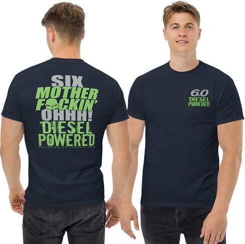 Aggressive Thread 6.0 Powerstroke Six MF'N OHH! Power Stroke T-Shirt in Kuwait