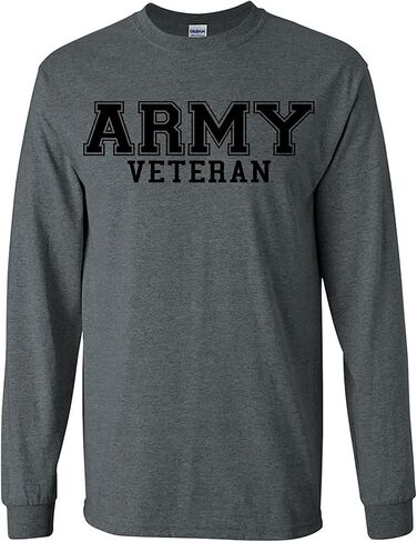 zerogravitee Army Veteran Black Logo Long Sleeve T-Shirt in Kuwait