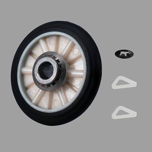 DIKOO 2 حزمة 349241T مجفف دعم الأسطوانة عدة متوافقة مع مجففات ويرلبول يستبدل 3436، 3397590، AP3098345، 349241، 3397588، 337089، 340352، AH347627، EA347627، 3389901 in Kuwait