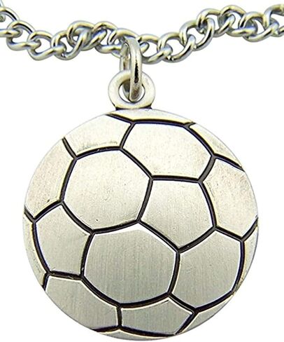 Religious Gifts Sterling Silver Sports Medal with Saint Christopher Protect This Athlete Back in Saudi Arabia