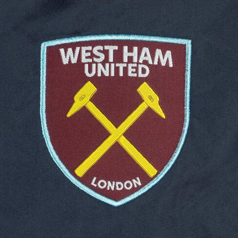 West Ham United FC Official Football Gift Mens Shower Jacket Windbreaker in Saudi Arabia