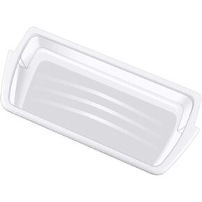 صندوق استبدال رف باب الثلاجة ATMA W10321304 مع شريط أبيض في الأعلى متوافق مع ثلاجة Whirlpool - استبدال WPW10321304، AP6019471، 2171046، 2171047، 2179574، 2179575، 2179607-Clear in Kuwait