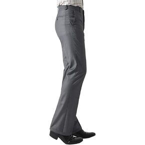 HAORUN Men Bell Bottom Pants 60s 70s Vintage Flare Formal Dress Trousers Slim Fit