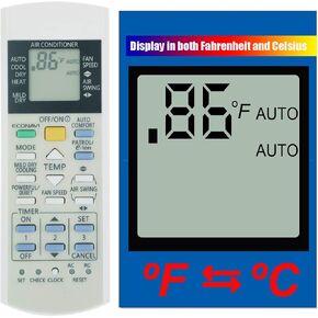 Replacement for Panasonic Air Conditioner Remote Control for CS-S9PKV CS-S12PKV CS-S18PKV CS-S24PKV CS-S28PKV in Saudi Arabia