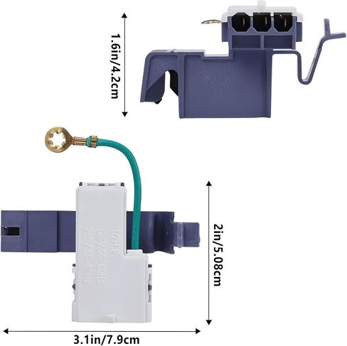 8318084 Washer Lid Switch, Compatible for Whirlpool & Kenmore Washers, Replaces AP3180933 AP6012742 PS886960 PS11745957 in Saudi Arabia