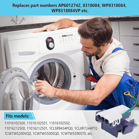 8318084 Washer Lid Switch, Compatible for Whirlpool & Kenmore Washers, Replaces AP3180933 AP6012742 PS886960 PS11745957 in Saudi Arabia