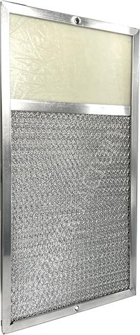 Air Filter Factory Replacement For 1568322, 1568323, 6100027, R610027, SR610027 Aluminum Mesh Grease Lens Range Hood Filter 7-5/8 x 14-1/8 x 3/8 Inches in Saudi Arabia