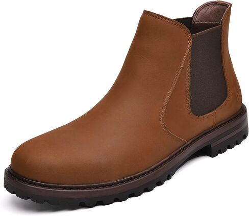 أحذية رجالية برباط حتى أحذية قتالية للرجال كاجوال أحذية رجالية أحذية أكسفورد أحذية رجالية جلدية أحذية رسمية أحذية للرجال, بني in Kuwait