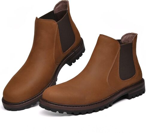 أحذية رجالية برباط حتى أحذية قتالية للرجال كاجوال أحذية رجالية أحذية أكسفورد أحذية رجالية جلدية أحذية رسمية أحذية للرجال, بني in Kuwait