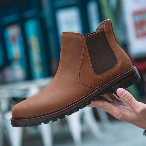 أحذية رجالية برباط حتى أحذية قتالية للرجال كاجوال أحذية رجالية أحذية أكسفورد أحذية رجالية جلدية أحذية رسمية أحذية للرجال, بني in Kuwait